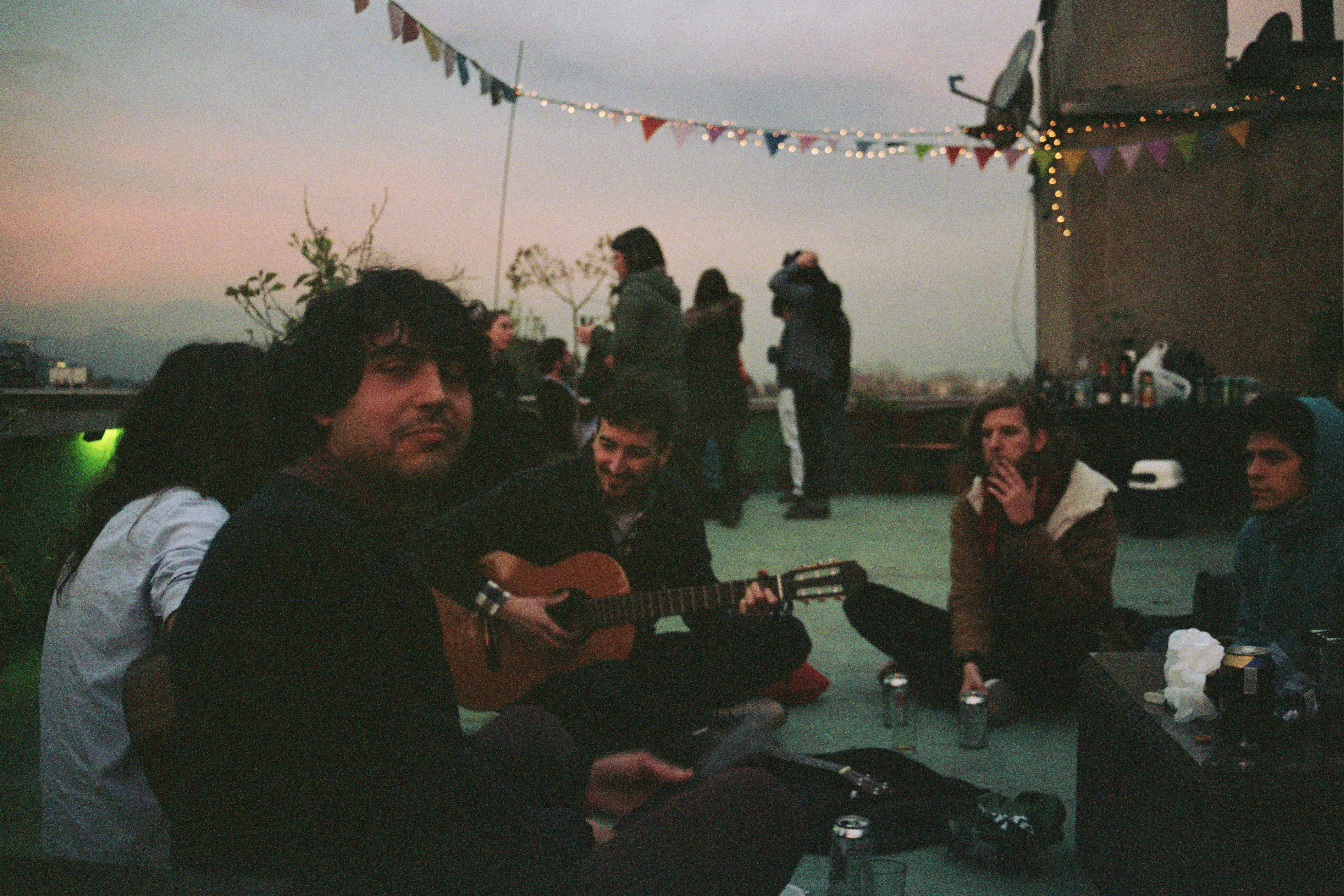 Roof top music, Santiago